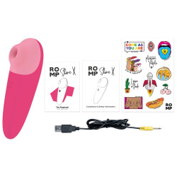 ROMP by WOW TECH Stimulateur de Clitoris Shine X Rose